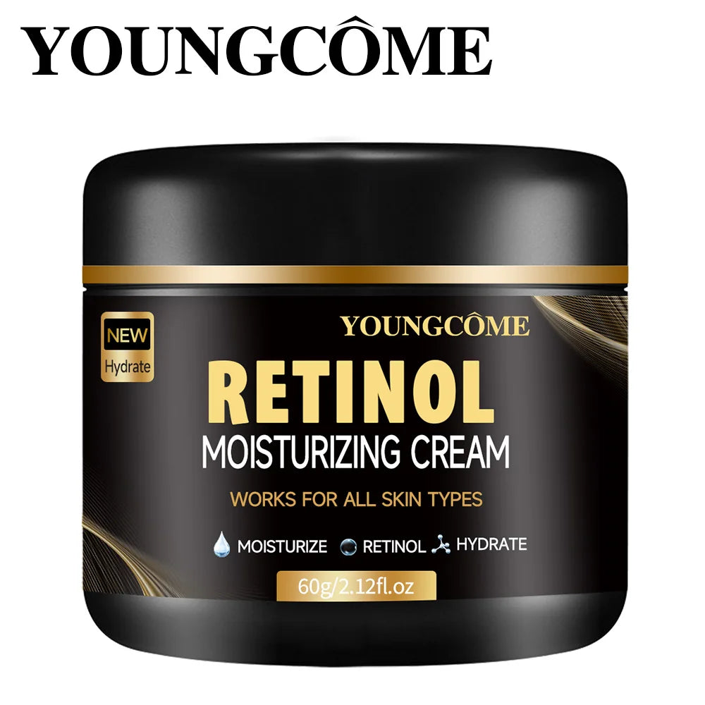 Men's Retinol Face Moisturizer Moisturizing Retinol Cream Anti-Wrinkle Aging Moisturizing Shrink Pores Whitening Smooth Retinol