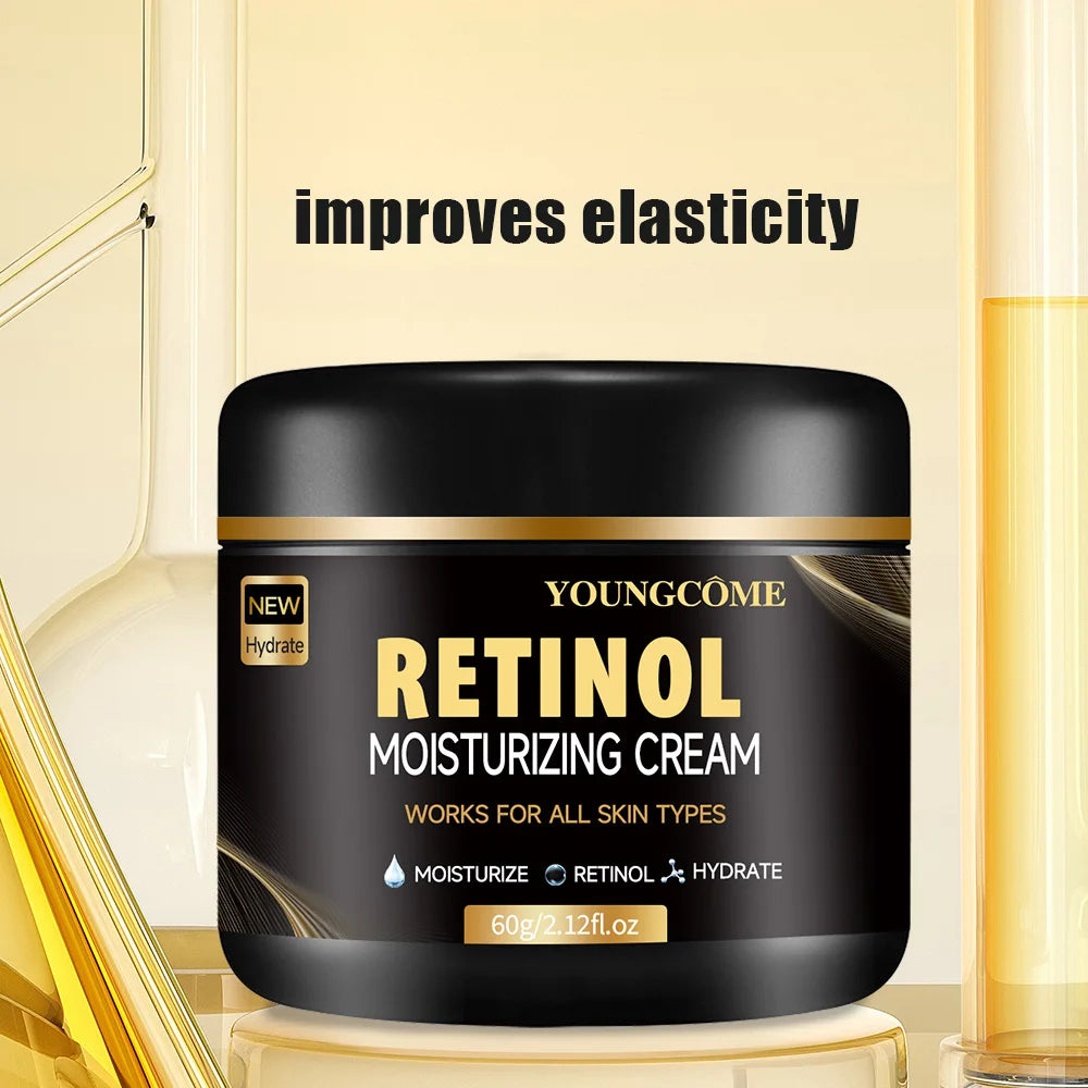Men's Retinol Face Moisturizer Moisturizing Retinol Cream Anti-Wrinkle Aging Moisturizing Shrink Pores Whitening Smooth Retinol
